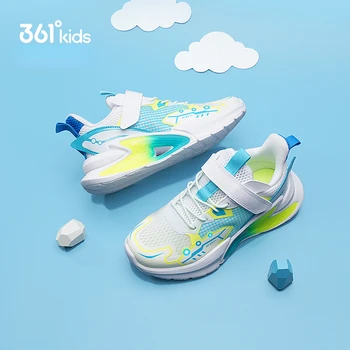 361 ° Детская обувь, кроссовки для мальчиков, 2022 детская обувь на липучке, нескользящие детские спортивные кроссовки для девочек, теплые N72223801