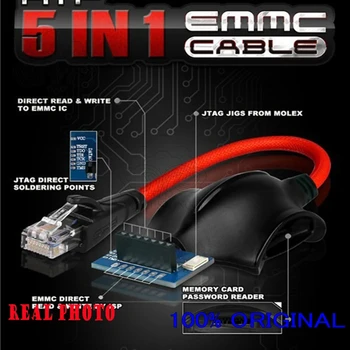 оригинальный новый комплект кабелей ATF 5 в 1 EMMC от gsmjustoncct